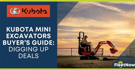 Mini Excavator Buyer’s Guide 2024 